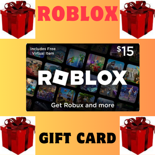 New Roblox Gift Card-2024